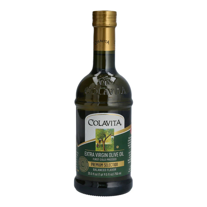 Colavita Premium Selection Extra Virgin Olive Oil, 25.5 Fluid Ounce