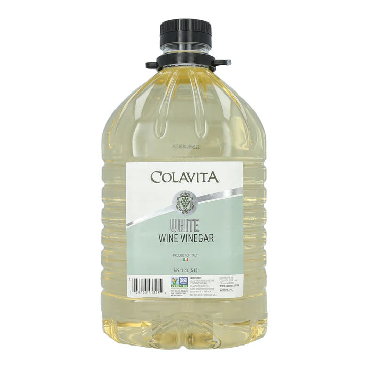 Vinagre de vinho branco Colavita, 169 onças fluidas