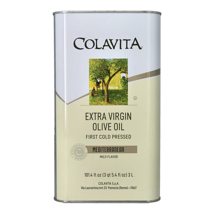 Colavita Mediterranean Extra Virgin Olive Oil, 101.4 Fluid Ounce